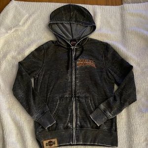 Women’s full zip Harley Davidson jacket